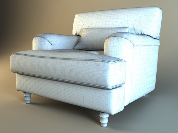 chair max - armchair big-soft-biege by kupfer